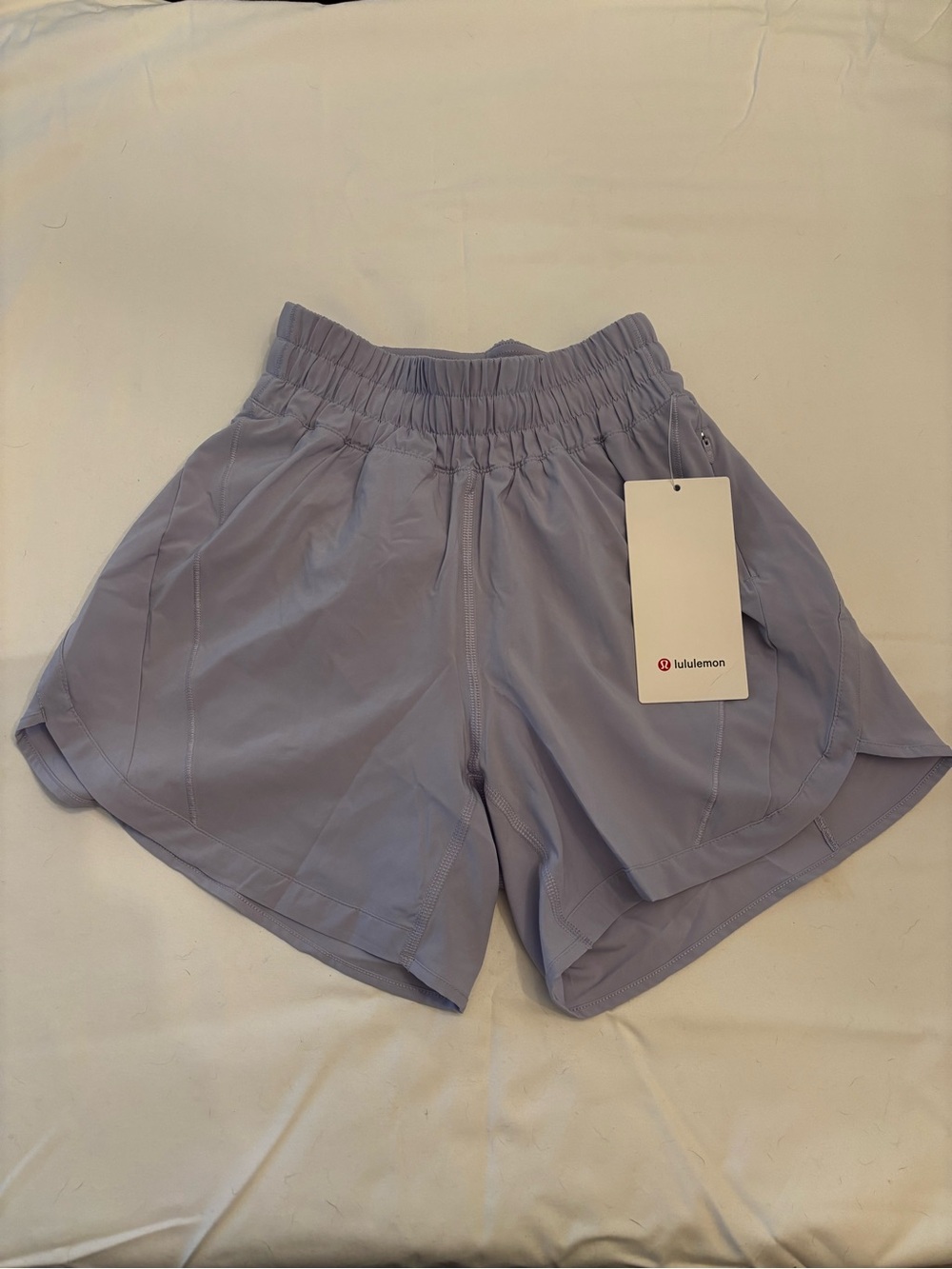 lululemon - Track That High Rise Shorts 5” Lined in Lavender